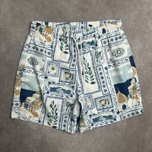 Abercrombie & Fitch Shorts Mens Size XS Relaxed Stretch Cabana Postcard
